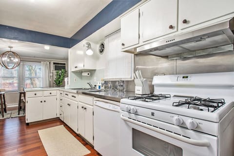 Stove with range hood available