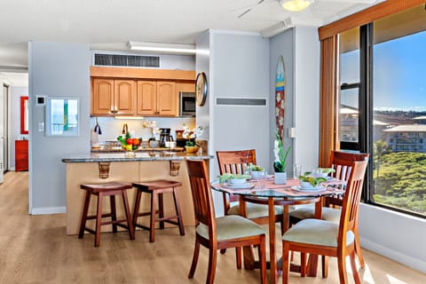 View from lounge area