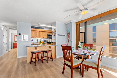 Casual breakfast dining