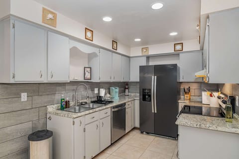 Well stocked kitchen