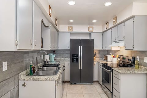 Well stocked kitchen