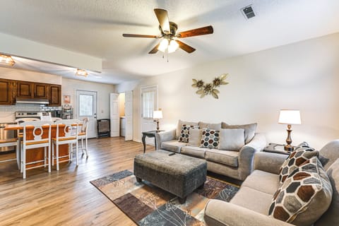 Winterville Vacation Rental | 3BR | 1.5BA | 1,050 Sq Ft | 4 Steps to Enter