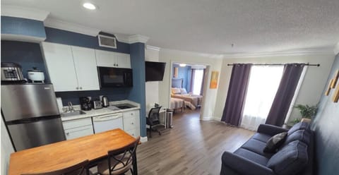 Bright and welcoming table for four—perfect for meals or game nights.