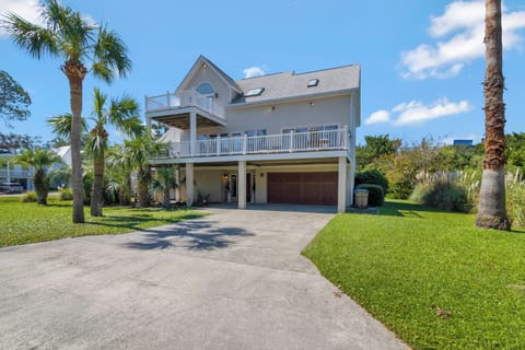 Outside view of the front of the home