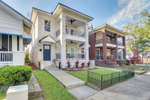 Exterior | Walk to Parks & Dining | Shared Yard