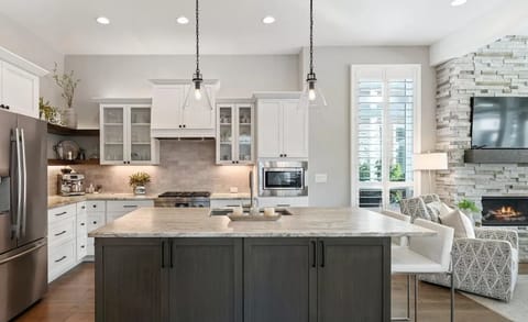 Kitchen: Located in main house (1st Floor)