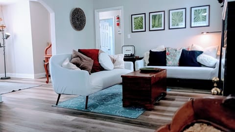 Living Area with Smart TV