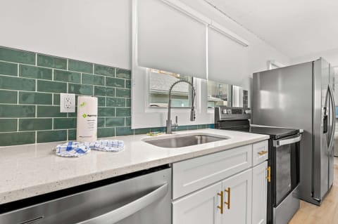 Fully stocked kitchen