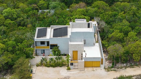 Brutalist Villa — Drone View | 2,500 m²