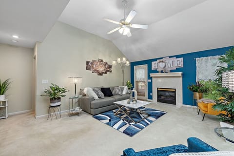 Home Decor, Furniture, Table, Fireplace, Indoors
