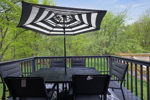 Terrace in the kitchen