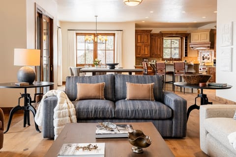 Spacious main level great room