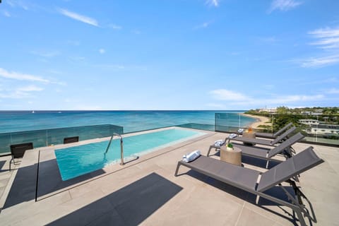Rooftop communal pool