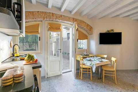 Kitchen and dining area