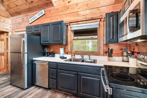 A chef’s dream—spacious and stocked with everything you need to create delicious meals