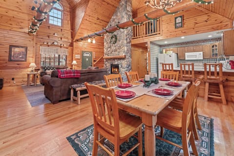 Open-concept comfort made for families and friends