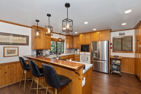 Extra seating at the bar