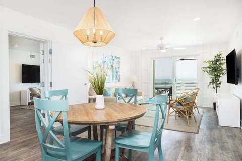 turquoise open door to aquamarine