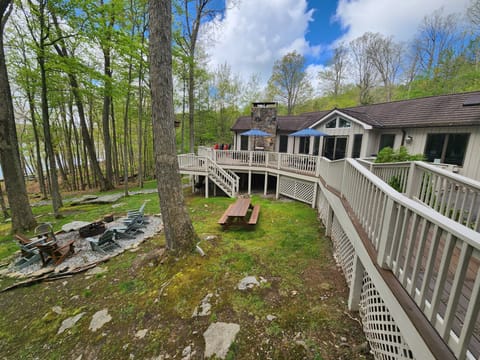 Deck view from Gazebo