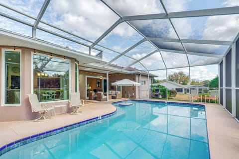 Screened Pool | Outdoor Dining | Gas Grill