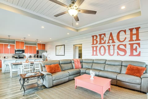 Crystal Beach Vacation Rental | 4BR | 2BA | Stairs to Enter | 1,750 Sq Ft