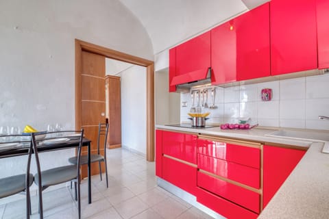 Kitchen and dining area