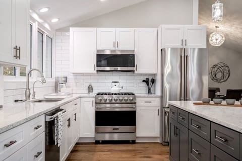 A well-equipped kitchen designed for memorable meals and moments.