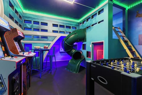 Game room garage