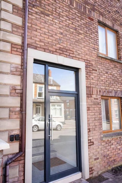 Exterior -Main Building front entrance - Lockbox located left hand side