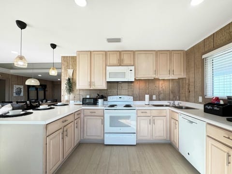 Whip up your favorite meals in the full kitchen 