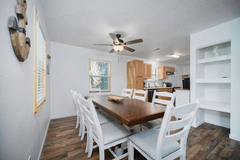 Gather around this robust table for shared meals and engaging conversation.