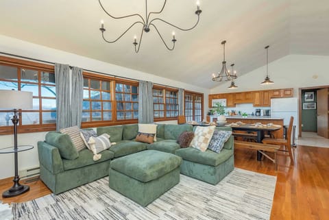 A cozy retreat awaits—enjoy the warmth and flow of an open floor concept designed for togetherness.