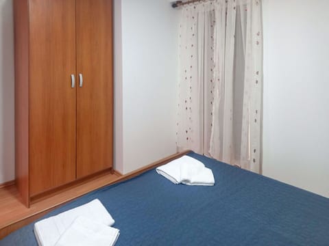 Furniture, Floor, Flooring, Wood, Interior Design, Bedroom, Room, Bed, Apartment, Bed Sheet