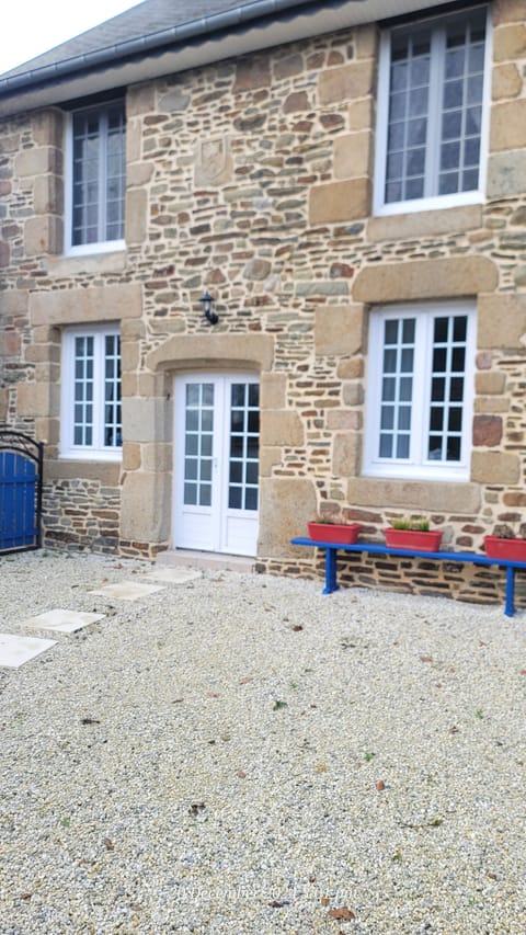 Bedroom door of the gite