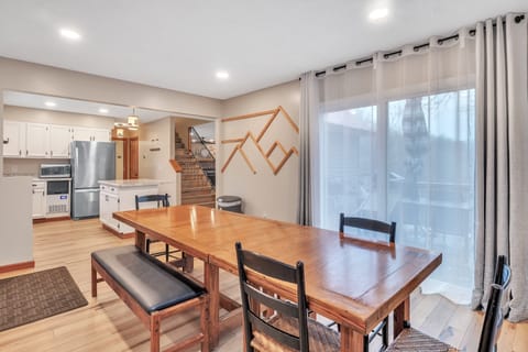 Indoors, Furniture, Table, Dining Room, Dining Table