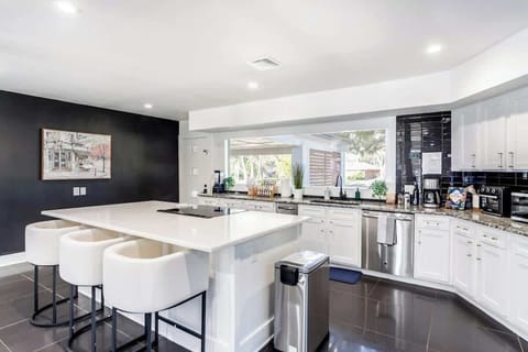 Large kitchen island