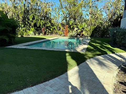 Shared pool exclusively for guests of this duplex property.