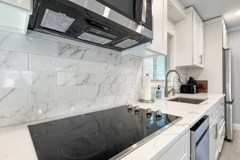 Newly updated kitchen with granite countertops