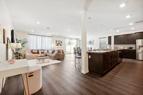 Gather at the kitchen island: where good food and great company meet!
