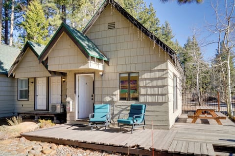 Condo Exterior | Wraparound Deck | Picnic Table