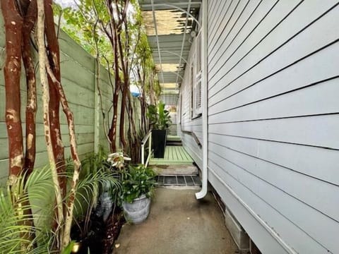 Secured Private Side Yard and Entry