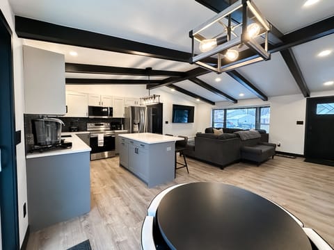 View of Kitchen and living-room.