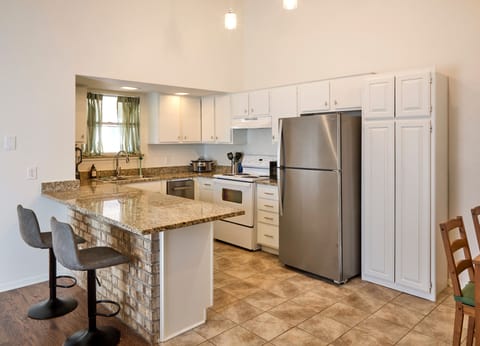 Super comfy barstools to socialize while cooking!