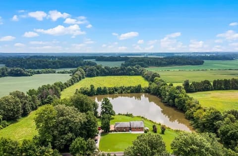 Enjoy the Serenity of your own private lake.  With plenty of room to roam