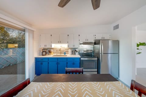 Unit A: Updated kitchen is small but mighty