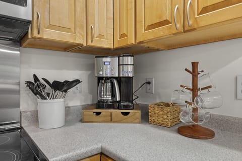 Coffee is a priority for us. If you don't choose the short walk to Hopscotch Bakery and Market or Pekara Bakery, make your own here!