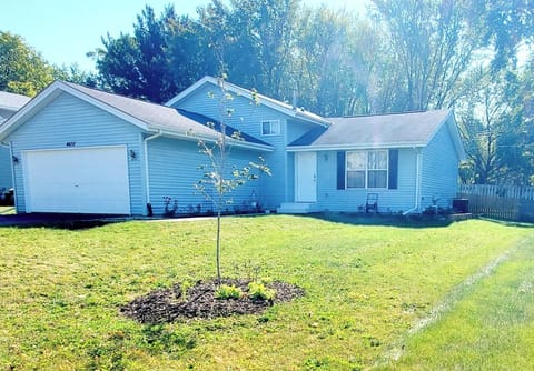 Front view of house.