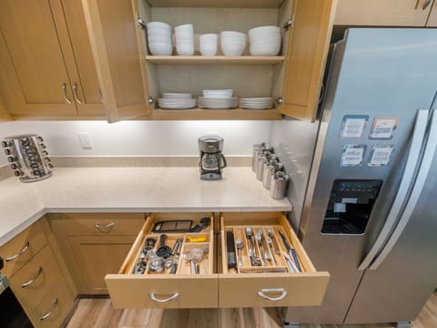 Fully Stocked Kitchen