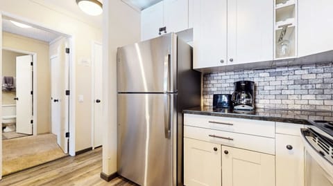 Meals will be made easy in the full kitchen 