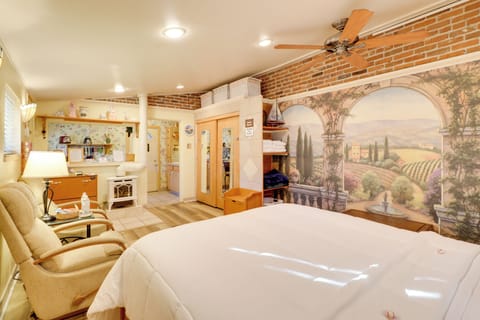 Reno Vacation Rental | Studio | 1BA | 2 Steps Required | 400 Sq Ft